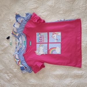 3pk unicorn shirts